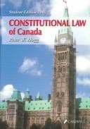 Constitutional law of Canada