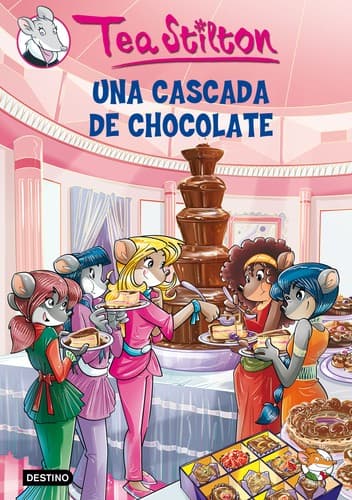 Una cascata di cioccolato