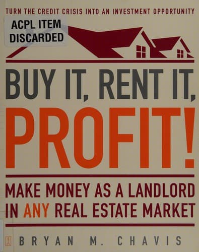 Buy it, rent it, profit!