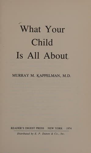 What your child is all about