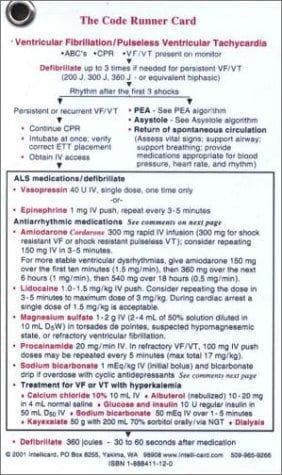 The Code Runner Card (Set of 9 Laminated Pocket Cards)