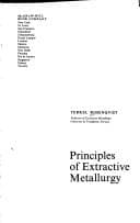 Principles of extractive metallurgy